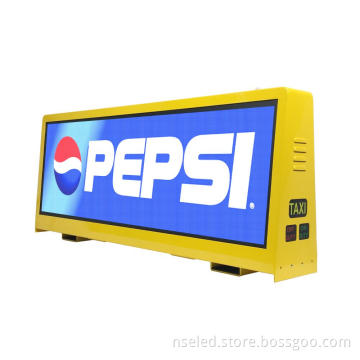 Easy installation and maintenance Taxi Top Display